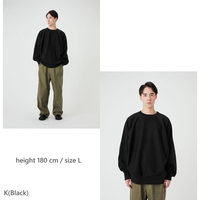 nanamica（ナナミカ） Crewneck Sweatshirt S26FH080 正規取扱店