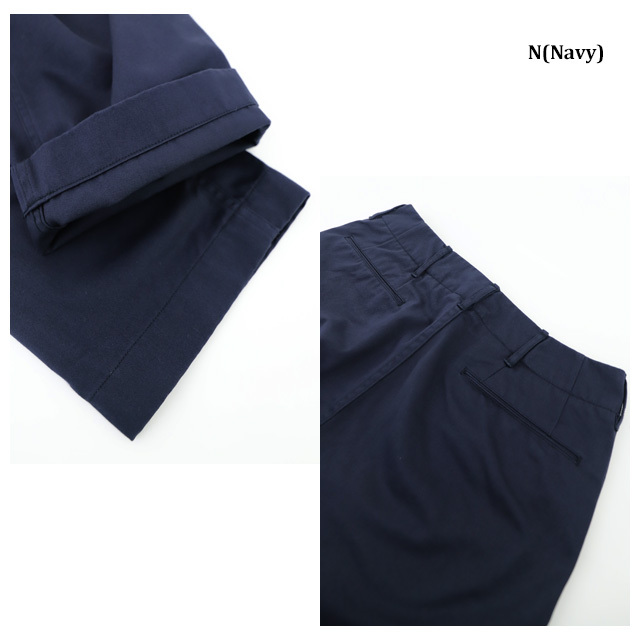 nanamica ワイドチノパンツ ネイビー サイズ32 nanamica ナナミカ WWide Chino Pants SUCS401 ワイドチノパンツ 正規