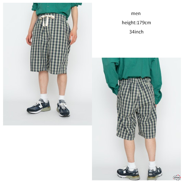 nanamica ナナミカ Easy Shorts SUDS310 イージーショーツ 正規取扱店