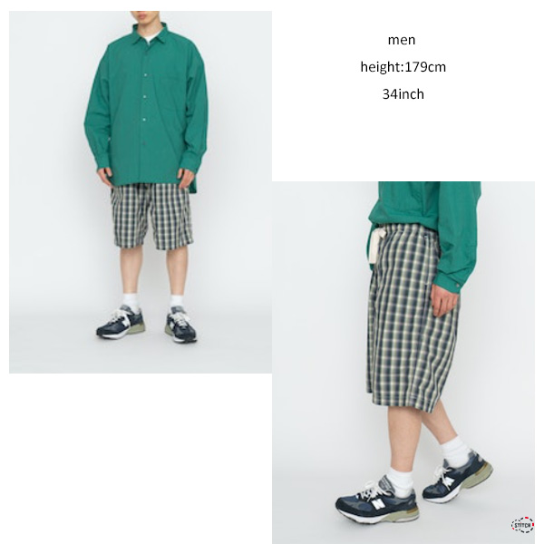 nanamica ナナミカ Easy Shorts SUDS310 イージーショーツ 正規取扱店