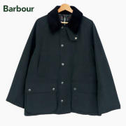 Barbour バブアー BEDALE 251MCA0933 ビデイル ピーチスキン コットン ブルゾン（オーバーサイズフィット） 黒 ユニセックス 正規取扱店