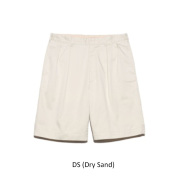【SALE】 nanamica ナナミカ Double Pleat Chino Shorts S25SD108 ダブルプレートチノショーツ メンズ 正規取扱店