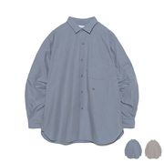 【mens/womens】nanamica Regular Collar Striped Wind Shirt S26FG062
