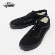 VANS ヴァンズ Ua Old Skool VN000D3HBKA Black/Black オールドスクール 黒 スニーカー メンズ 正規販売店