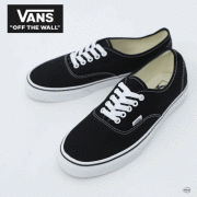 VANS ヴァンズ  Ua Authentic VN000EE3BLK オーセンティック 靴 バンズ スニーカー 黒 正規販売店