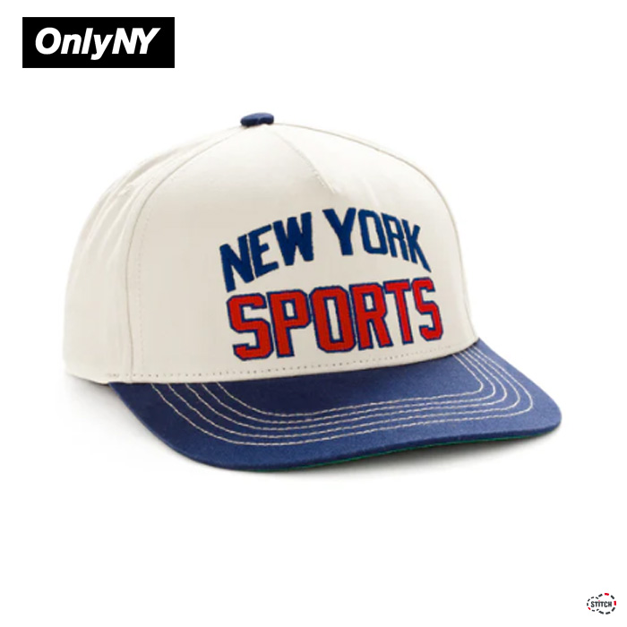 OnlyNY オンリーニューヨーク New York Sports Hat |Natural/Navy ニューヨーク・スポーツ・ハット キャップ 帽子 正規取扱店
