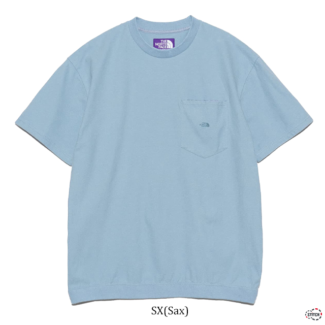 the north face 外れれ ノースフェイス パープルレーベル 半袖  