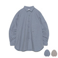 【mens/womens】nanamica Regular Collar Striped Wind Shirt S26FG062