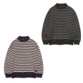 nanamica ナナミカ Mock Neck Stripe Sweater S26SJ006 モックネックストライプセーター メンズ 正規取扱店