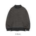 【SALE】 nanamica Mock Neck Stripe Sweater S26SJ006 メンズ (LIMITED SIZE)