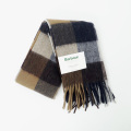 Barbour バブアー Lambswool Block Check Muffler 25USC0005 ラムズウール ブロックチェック マフラー 正規取扱店