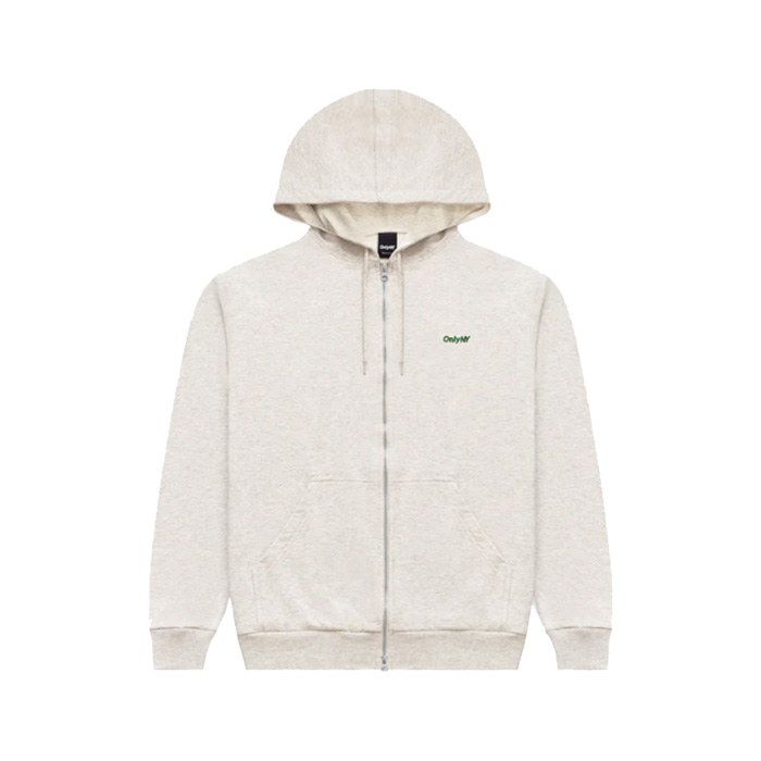 OnlyNY オンリーニューヨーク Thermal Waffle Lined Zip Hoodie 【Oatmeal Heather】 サーマルワッフルラインドジップフーディー メンズ 正規取扱店