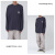 ナナミカ 通販 店舗 メンズ レディース ロンT 長袖Tシャツ カットソー ロゴプリント 袖リブ 32ss シンプルデザイン