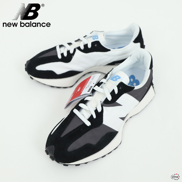 New balance ニューバランス U327LC ローカットスニーカー ユニセックス シューズ 靴 黒 正規取扱店