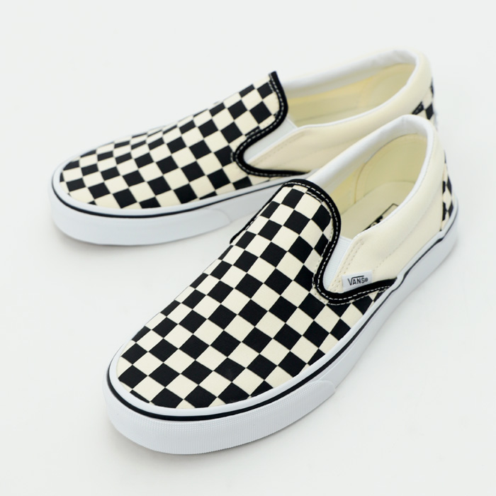 VANS ヴァンズ  Ua Classic Slip-On VN000EYEBWW クラシックスリッポン 靴 バンズ スニーカー チェッカー メンズ レディース 正規販売店