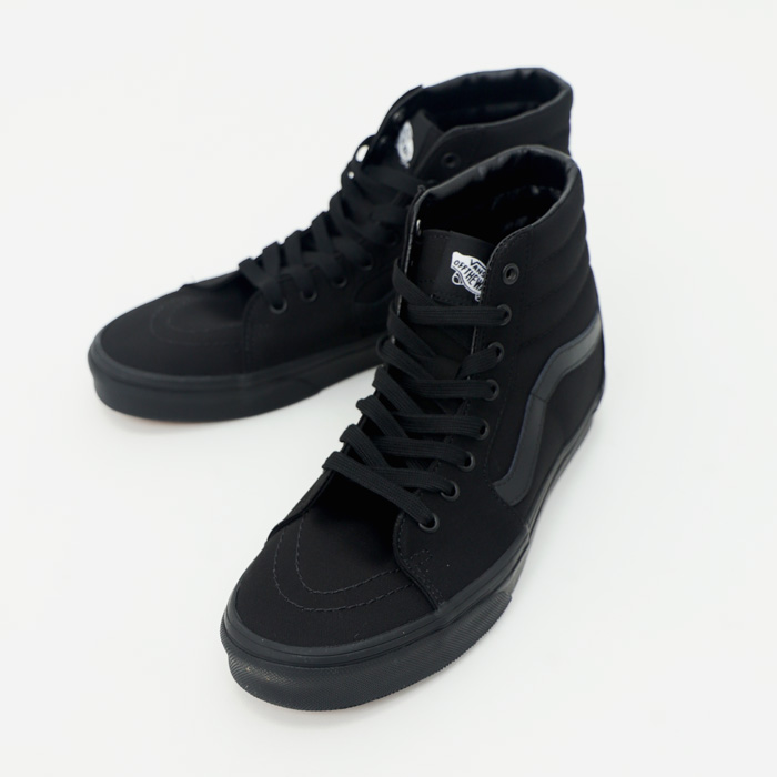 VANS ヴァンズ  Ua Sk8-Hi VN000TS9BJ4 スケートハイ 靴 バンズ スニーカー オールブラック 正規取扱店