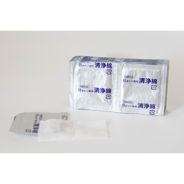 目まわり専用清浄綿】クリーナーアイ32包