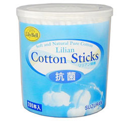 Lilybell リリアン綿棒 200本