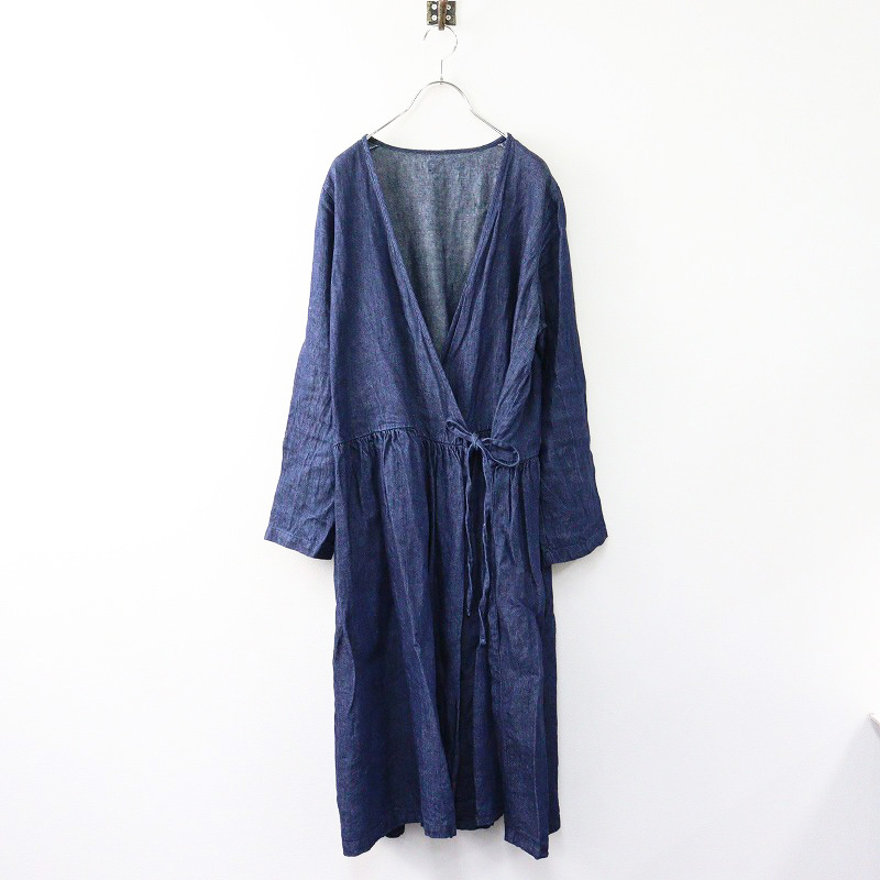 期間限定価格】ネストローブ nest Robe リネンデニムカシュクール 