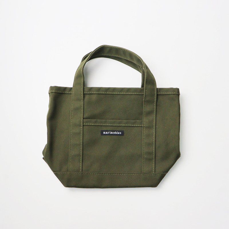 美品】マリメッコ キャンバス バッグ トートバッグ バッグ
