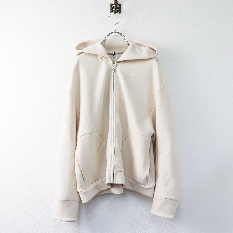 2022AW ミナペルホネン mina perhonen comodo パーカー 40/アイボリー  