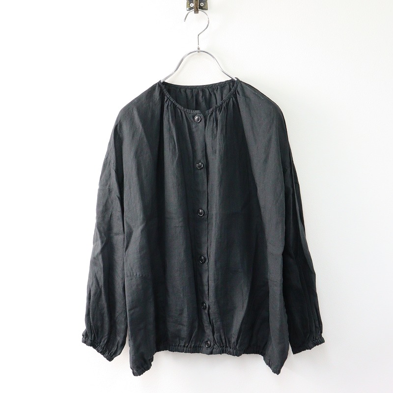 美品 2024SS 定価2.7万 ネストローブ nest Robe ラミーギャザー