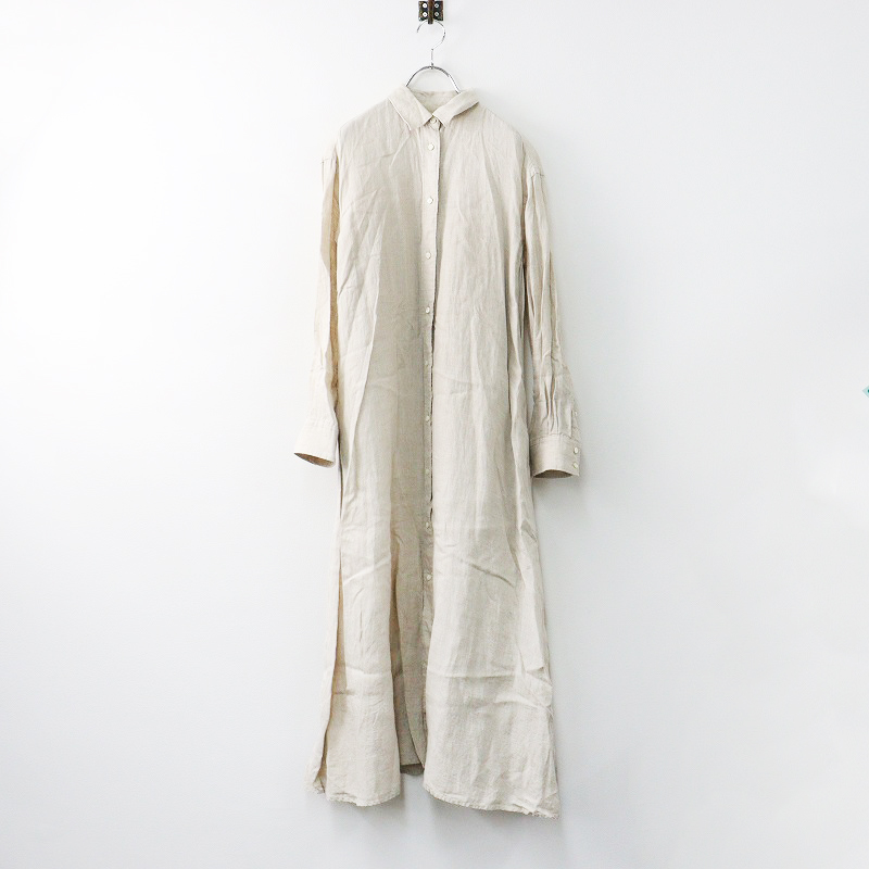【未使用タグ付き】Plage Linen フレア ワンピース plage（プラージュ）の「Linen フレア ワンピース（ワンピース