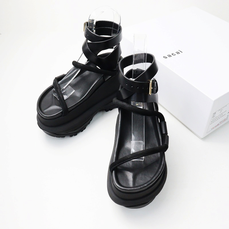 特価】Sacai サカイ バッグベルトショートスリーブワンピース 2 まどお