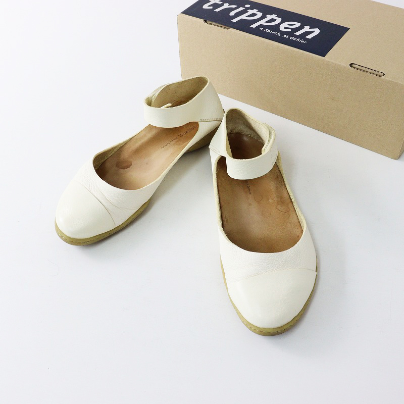 【美品】trippen トリッペン TILDA フラットシューズ 37 トリッペン trippen Tilda サンダル ベルクロストラップシューズ