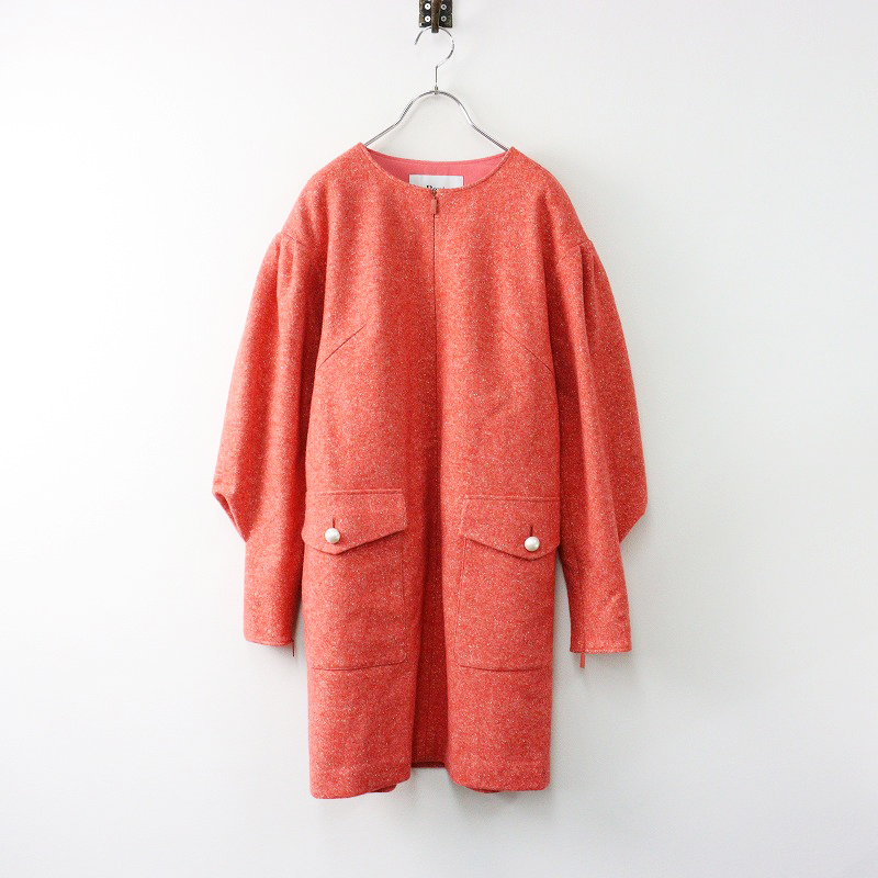 ルネ　ラベンダー フロントジッパー　ワンピース ルネラベンダー フロントジッパーワンピース