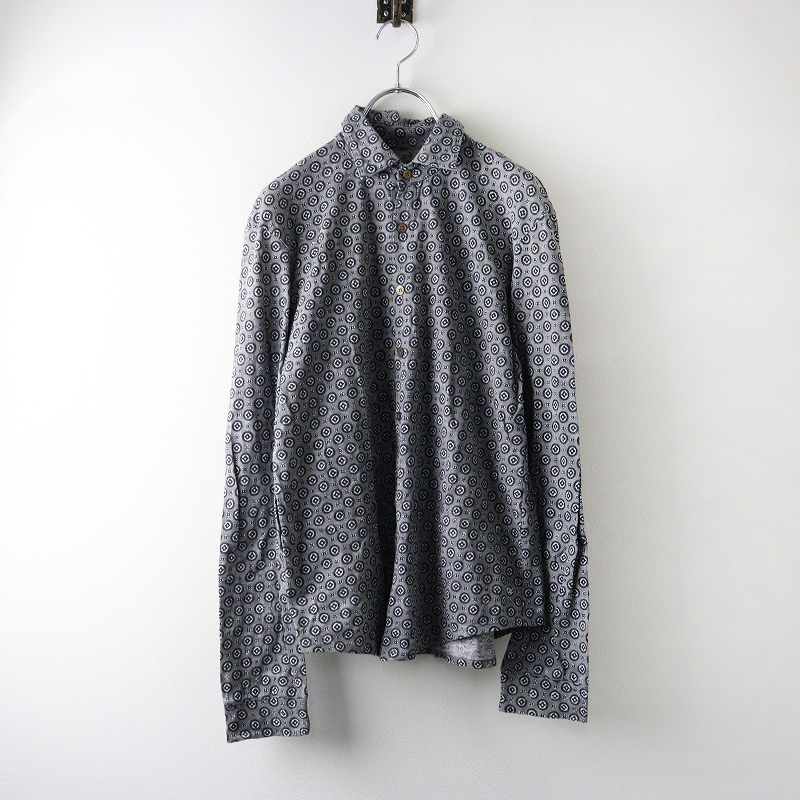 45r / フォーティファイブアール | インディゴ染め 総柄 コットン  