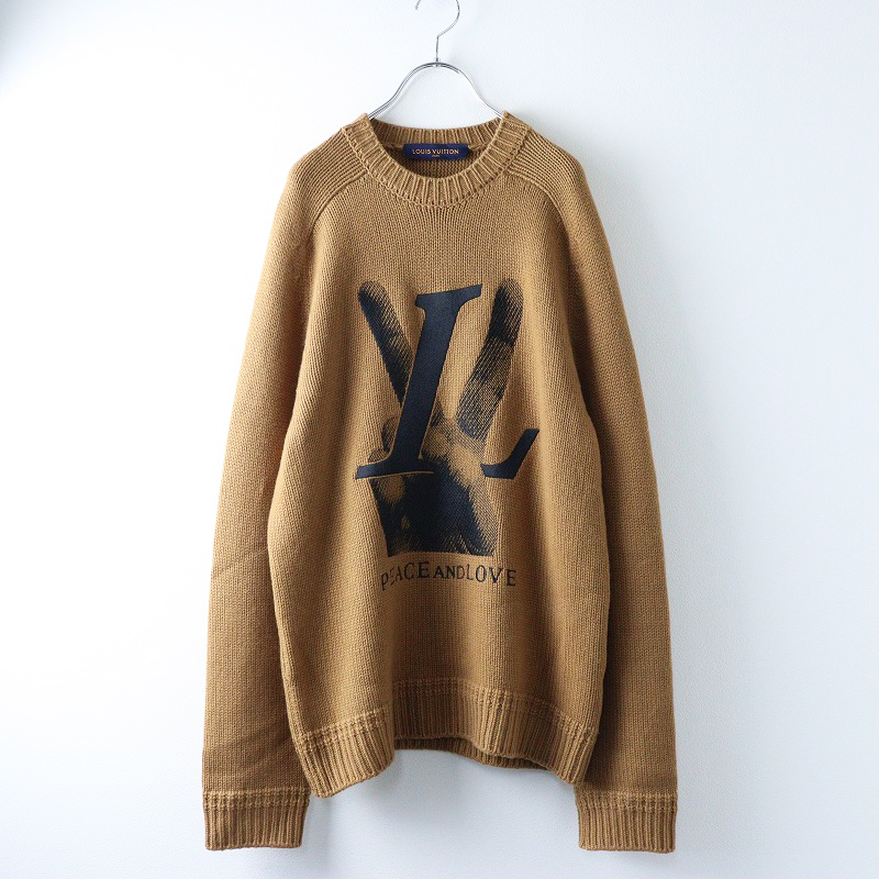 LOUIS VUITTON ルイヴィトン ウール カシミヤ セーター LOUIS VUITTON（ルイ・ヴィトン） 22AW Handknit Crewneck