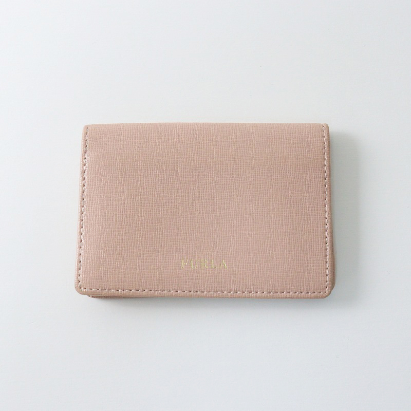 FURLA ピンク 名刺入れ FURLA 【フルラ】 カードケース 名刺入れ レザー ピンク 美品 箱