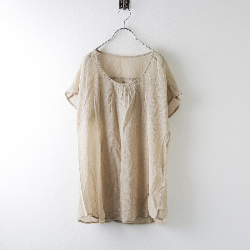 美品　io comme io　センソユニコ　長袖チュニック　M　薄手 美品 io comme io センソユニコ 長袖チュニック M 薄手