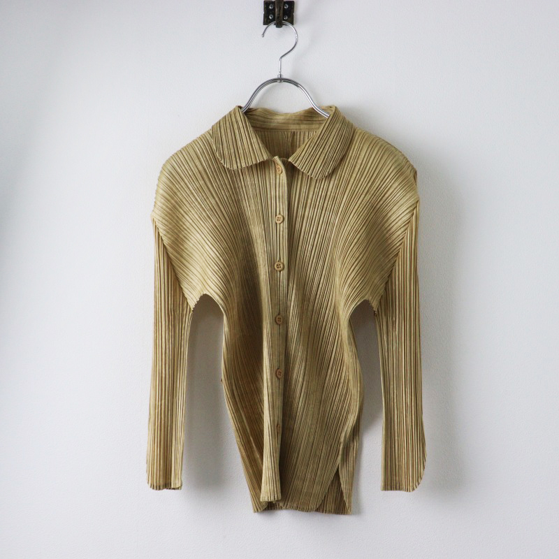 プリーツプリーズ　イッセイミヤケ 長袖シャツ カットソー ブラウス　ドラゴン プリーツプリーズ イッセイミヤケ 長袖シャツ カットソー ブラウス