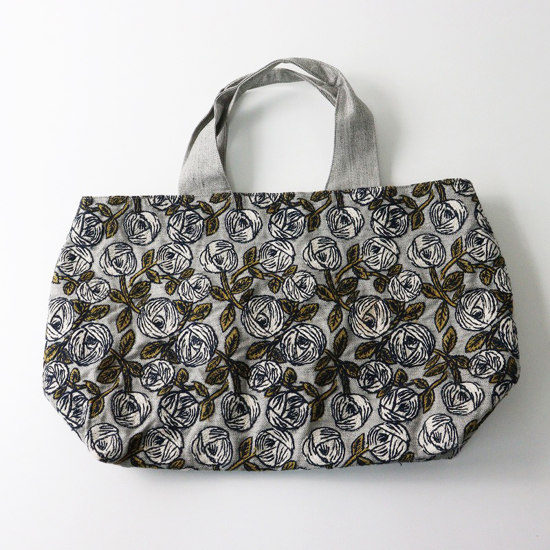2024SS ミナペルホネン mina perhonen rosy 刺繍 パニーニバッグ