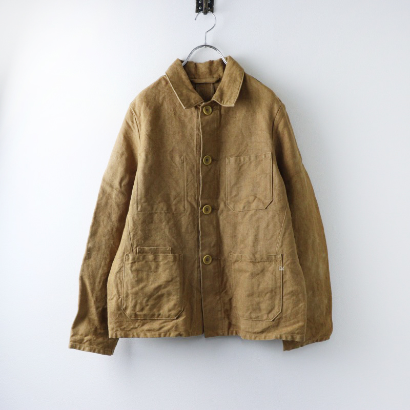 45rpm ラグジャカードの908カバーオール 45R 45rpm フォーティファイブアール リネンダックの908