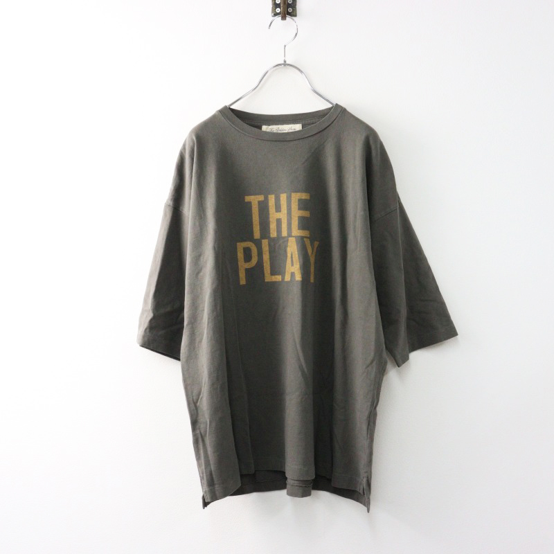 IENA - 美品，アパルトモン，レミレリーフ，THE PLAY7ブソデTシャツ REMI RELIEF/レミレリーフ】 THE PLAY7ブソデTシャツ（Tシャツ
