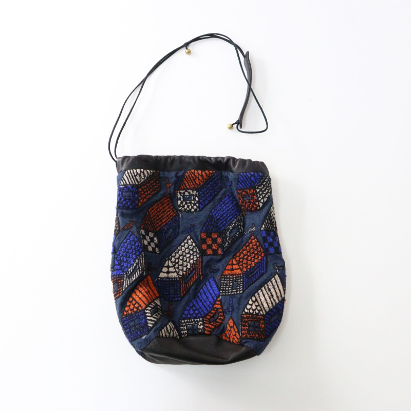 2023AW ミナペルホネン mina perhonen village drop pochette ドロップ