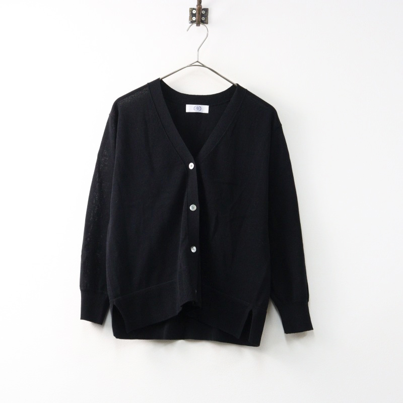 Ｊプレス（J.PRESS）2023SS 洗える・抗菌防臭 カーディガン 洗える・抗菌防臭】COTTON ACETATE DRY バタフライスリーブ