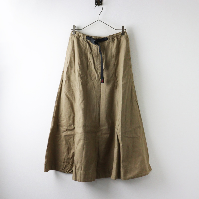 2023SS グラミチ GRAMICCI LINEN FOLSOM SKIRT リネン