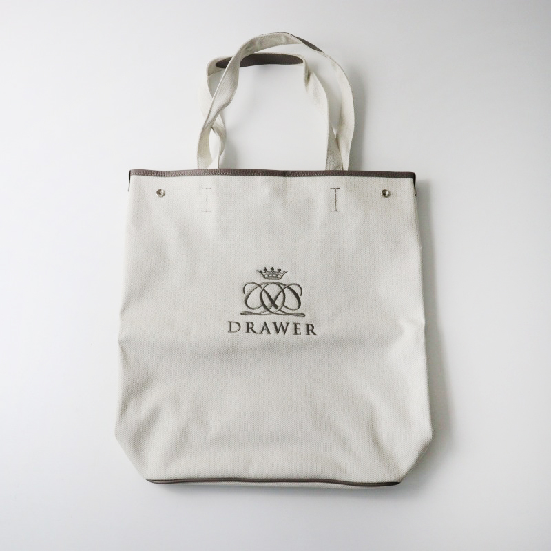 ドゥロワー Drawer 今期 ノベルティー バッグ ノベルティ チェック Drawer - 未使用☆ドゥロワー Drawer ノベルティ トートバッグ