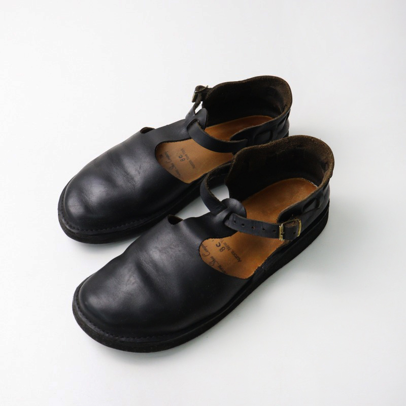 オーロラシューズ　6＋1/2C ブラック AURORA SHOES オーロラ シューズ New Chinese ニューチャイニーズ