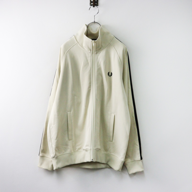 Fred Perry ベージュ トラックジャケット Fred Perryフレッドペリー ベージュ トラックジャケット ジャージ