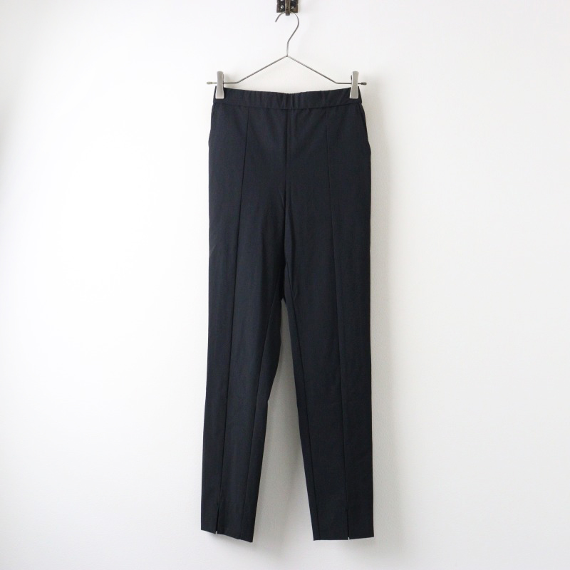 美品 ヨリ yori サマーレギパン 36/ブラック パンツ スリット