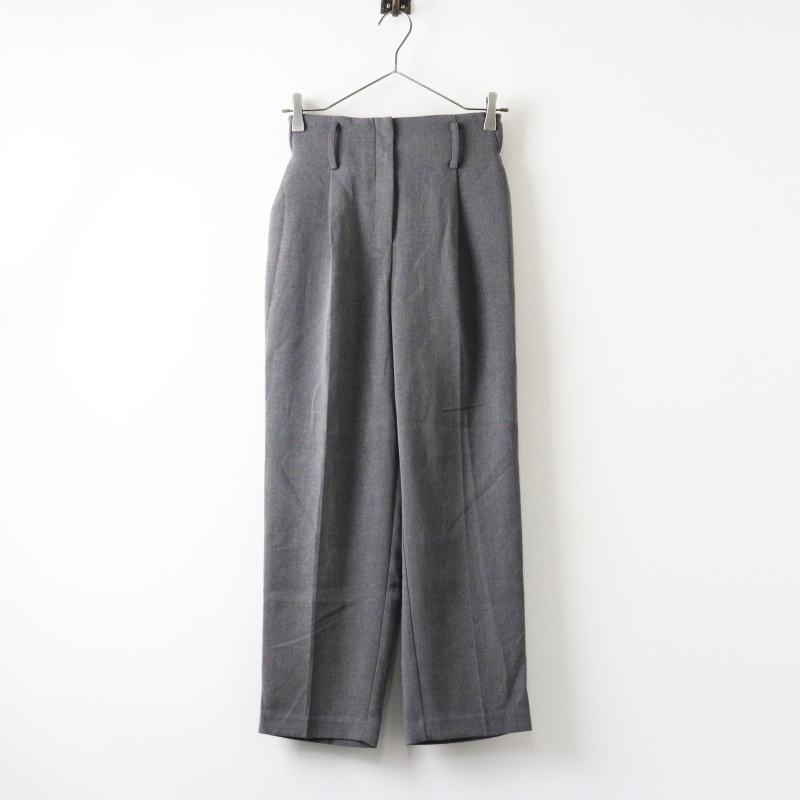 美品 マチャット MACHATT タックテーパードパンツ