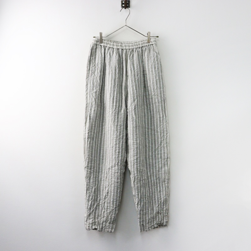 パドカレ　トップス&パンツ 再入荷&新色追加】ブロックプリント ブラウス | pas de calais