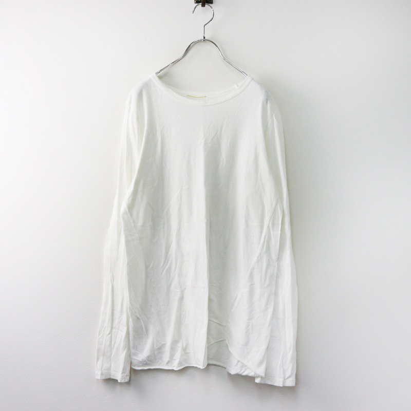 Deuxieme Classe ホワイト Vネック 長袖シャツ Deuxieme Classe ホワイト Vネック 長袖シャツ - メルカリ