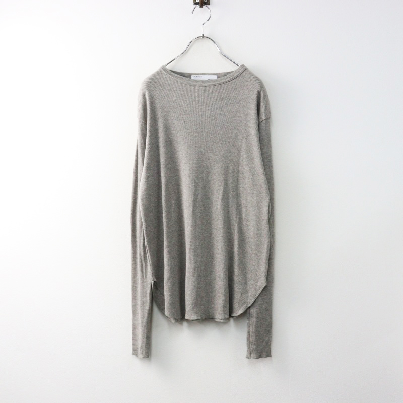 【美品】アパルトモン　RIB カットソー　ベージュ L'Appartement DEUXIEME CLASSE - L'Appartement Rib B/N Knit