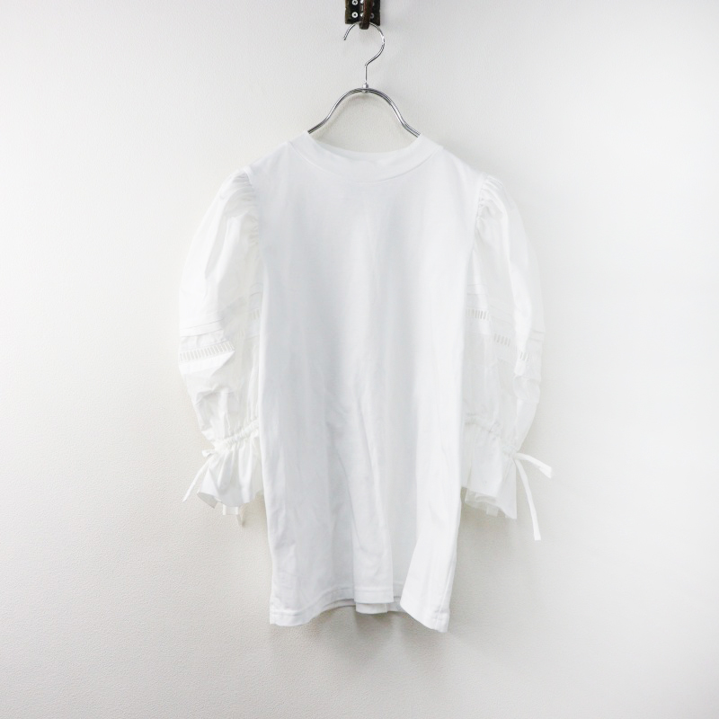 St.cecilia レディース　美品 スウェット　パフスリーブ　未使用 St.cecilia パフスリーブスウェット – GIRLISH